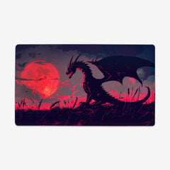 Midnight Red Dragon Playmat