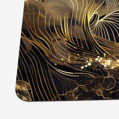 Molten Gold Jellyfish Playmat