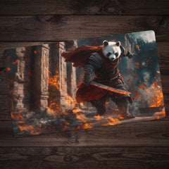 Panda's Fury Playmat