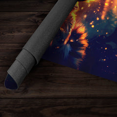 Raccoon Mage Playmat