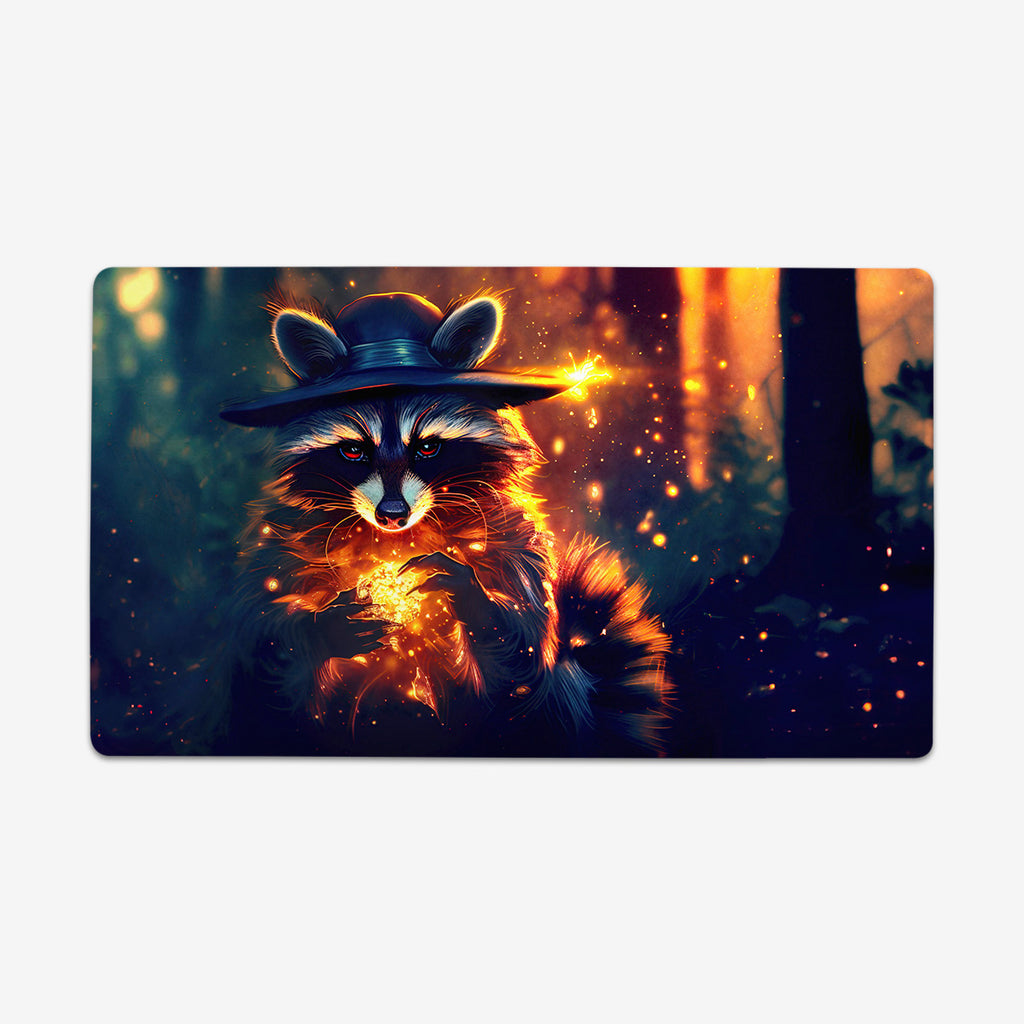 Raccoon Mage Playmat