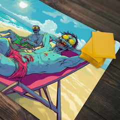Zom-Beach Playmat