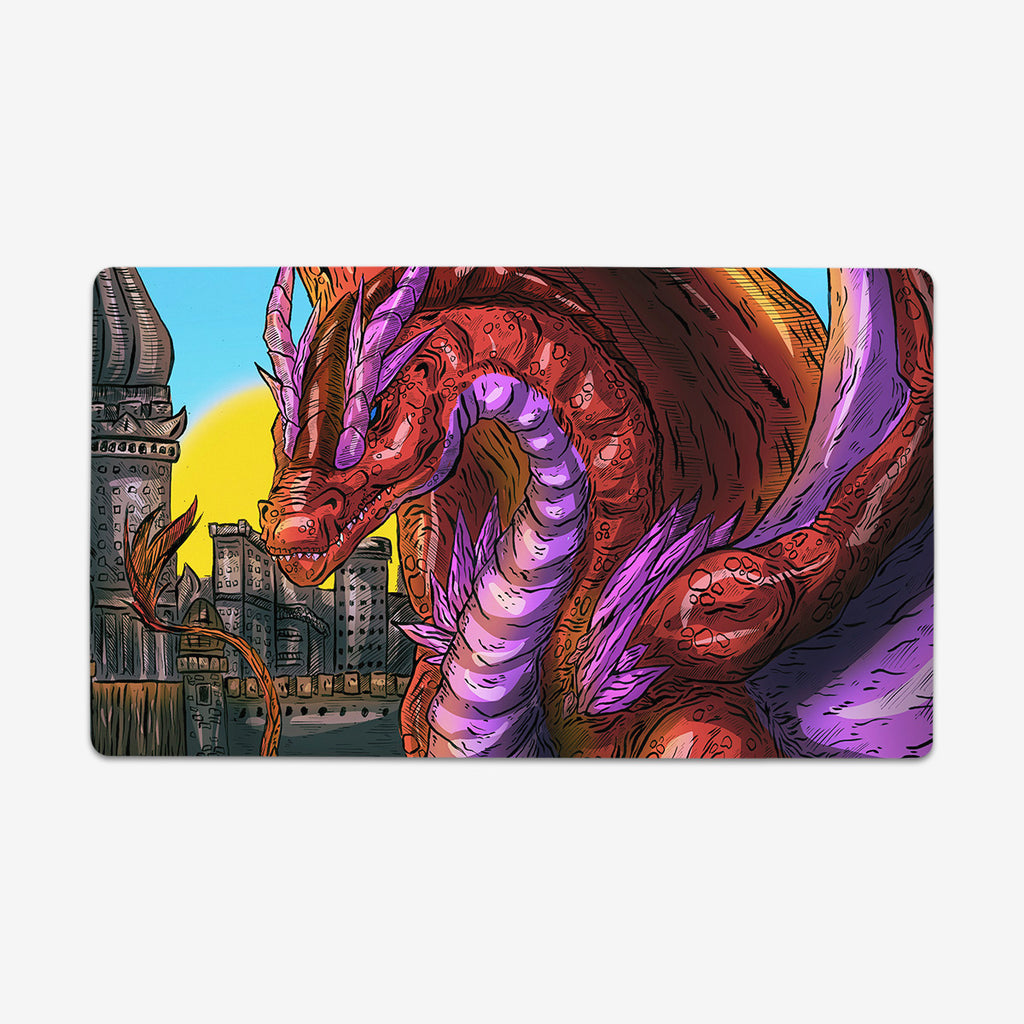 Crimson Dragon Overlord Playmat