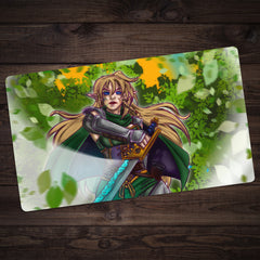 Elven Swordmistress Playmat