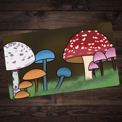 Assorted Mushrooms Playmat