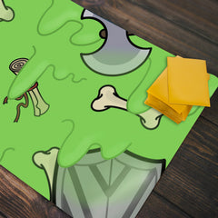 Slimy Remains and Weapons Playmat
