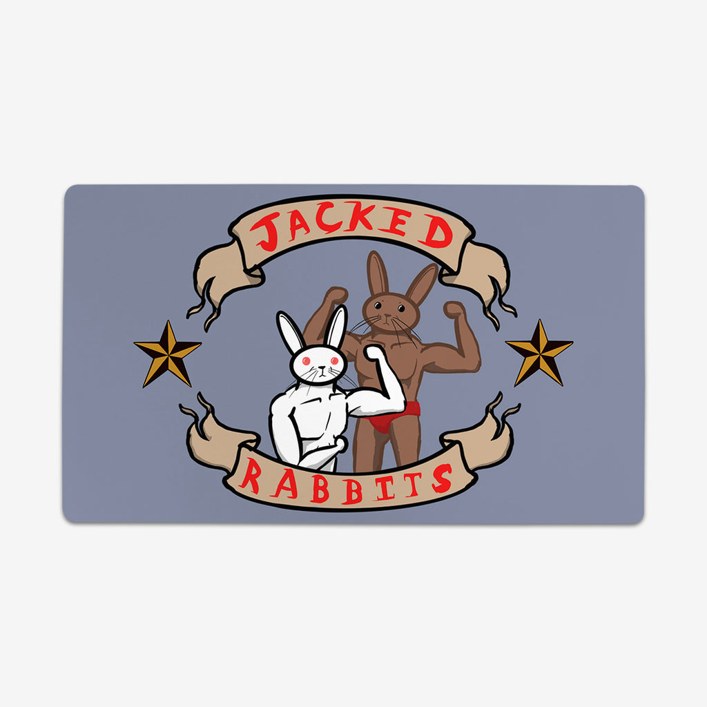 Jacked Rabbits Playmat