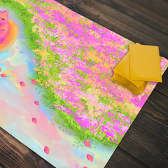 Pink River Cat Playmat