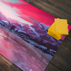 Magenta Sunset Playmat