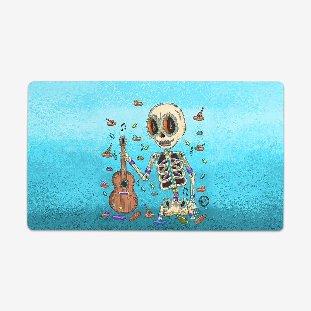 The Guitar Musician Playmat