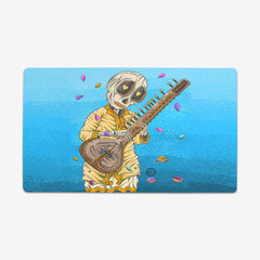 The Indian Sitar Player Thin Desk Mat