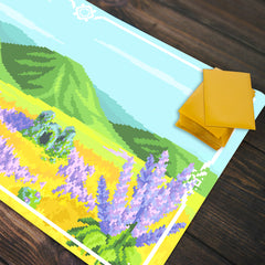Lavender Plains Playmat