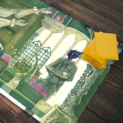 Library Garden Playmat