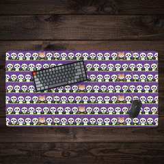 Panda, Panda, Red Panda Extended Mousepad