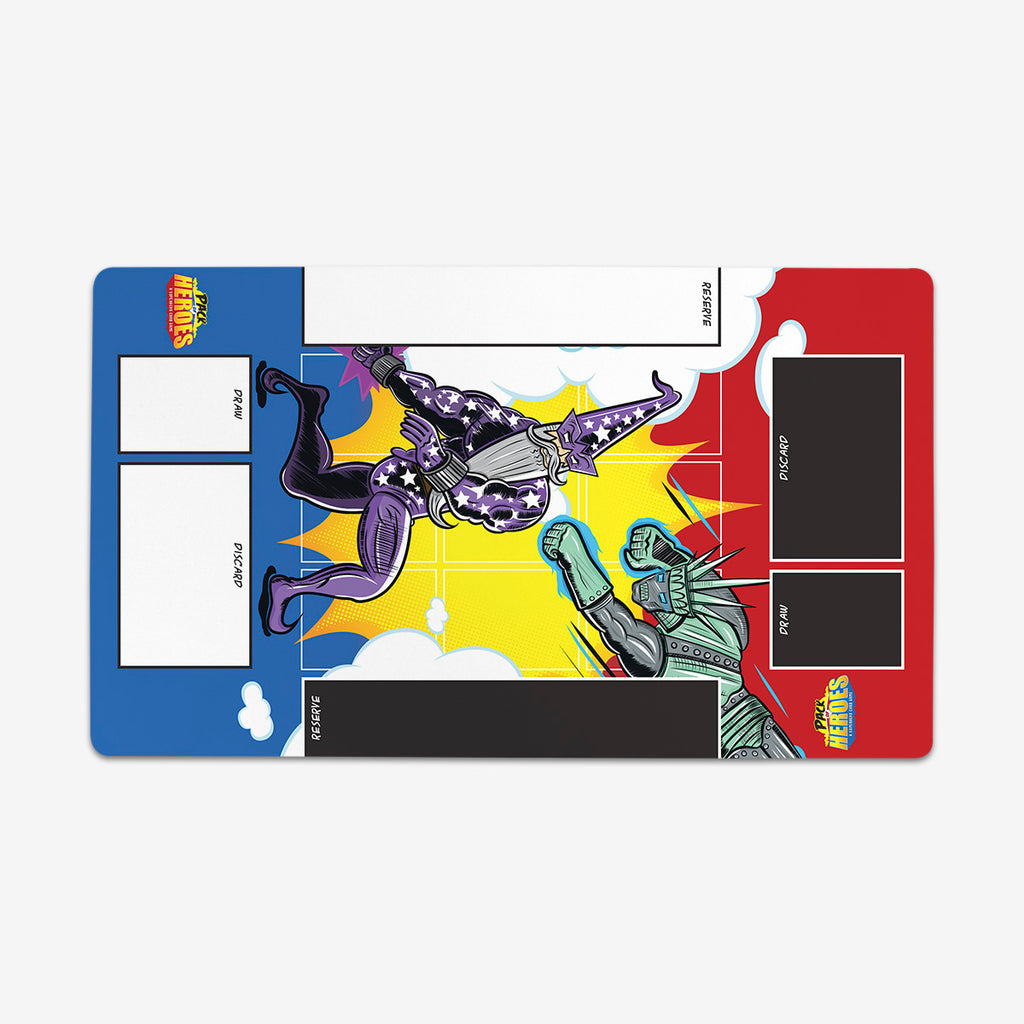 Pack of Heroes - Liberty Steele vs Big Walt Playmat