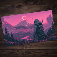 Land Of The Neon Sun Playmat
