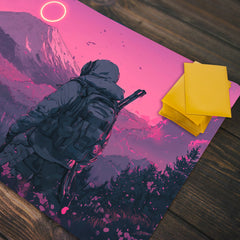 Land Of The Neon Sun Playmat