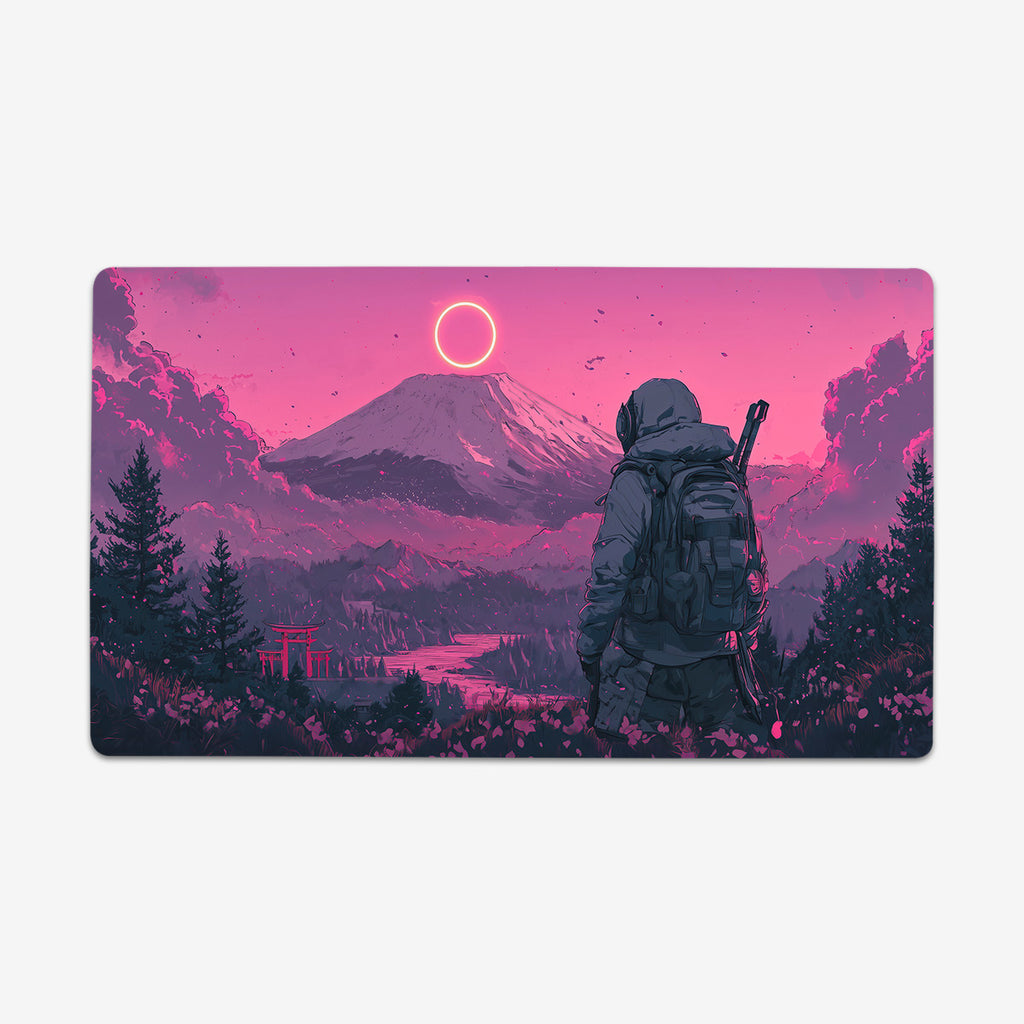 Land Of The Neon Sun Playmat