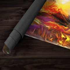 Volcanic Paradise Playmat
