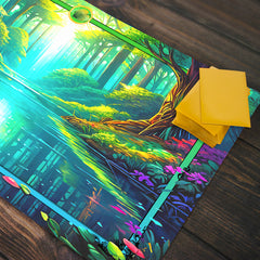 Blue River Landscape Playmat