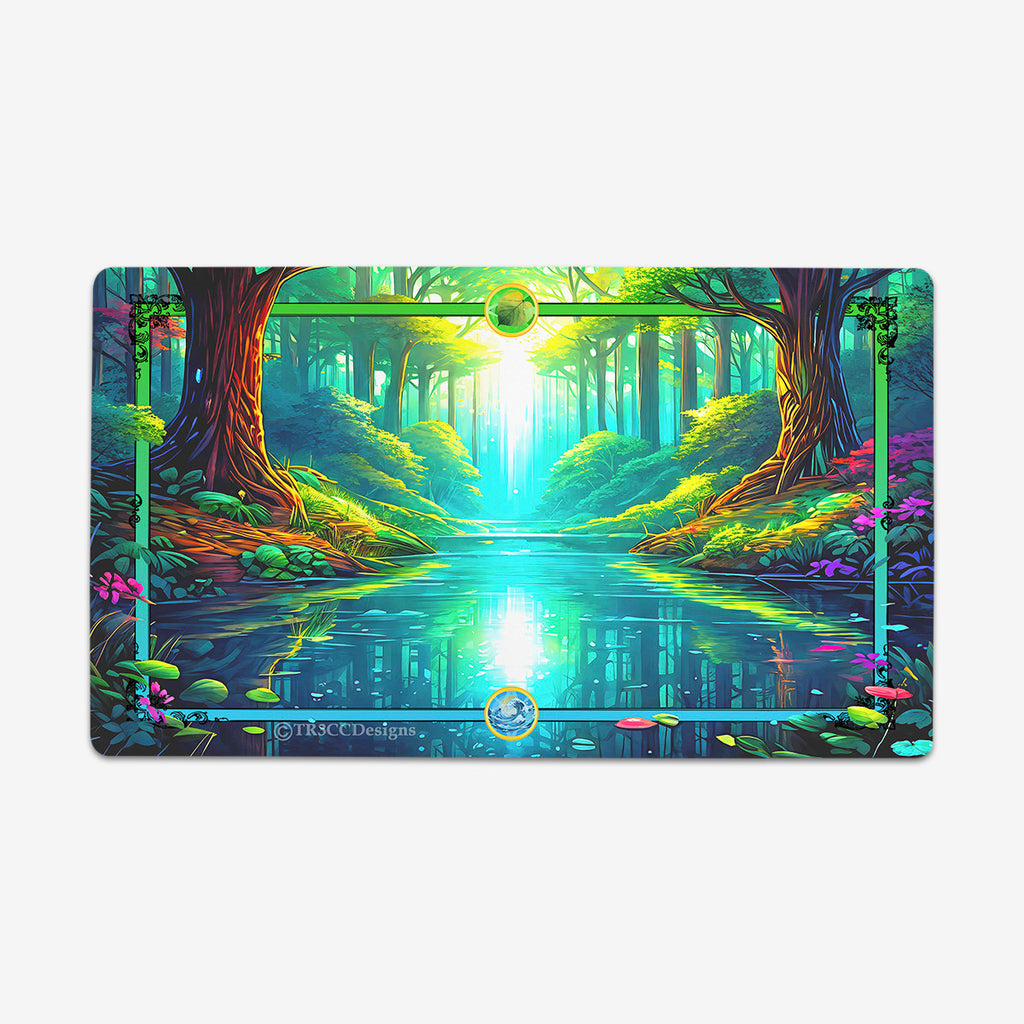 Blue River Landscape Playmat