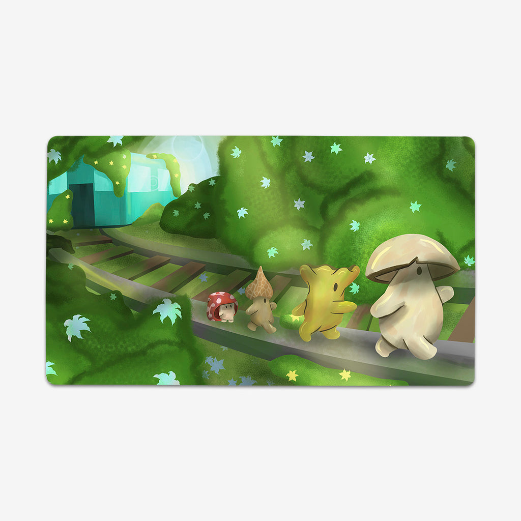 Shroom Train Playmat