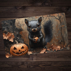 Autumn Squirrel Playmat