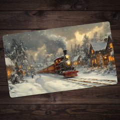 Christmas Train Playmat
