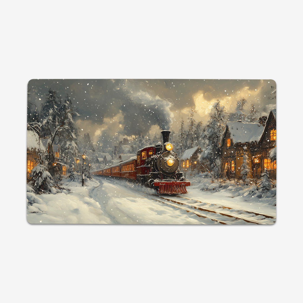 Christmas Train Playmat