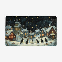 Festive Penguins Playmat