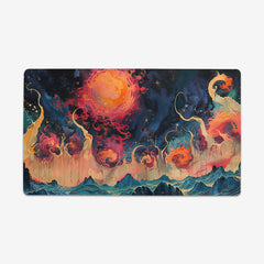 Fiery Planet Playmat
