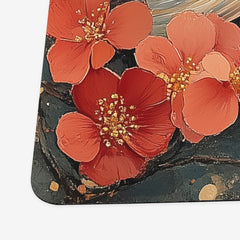 Japanese Carp And Flowers Playmat