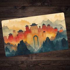 Japanese Hill Castle Playmat