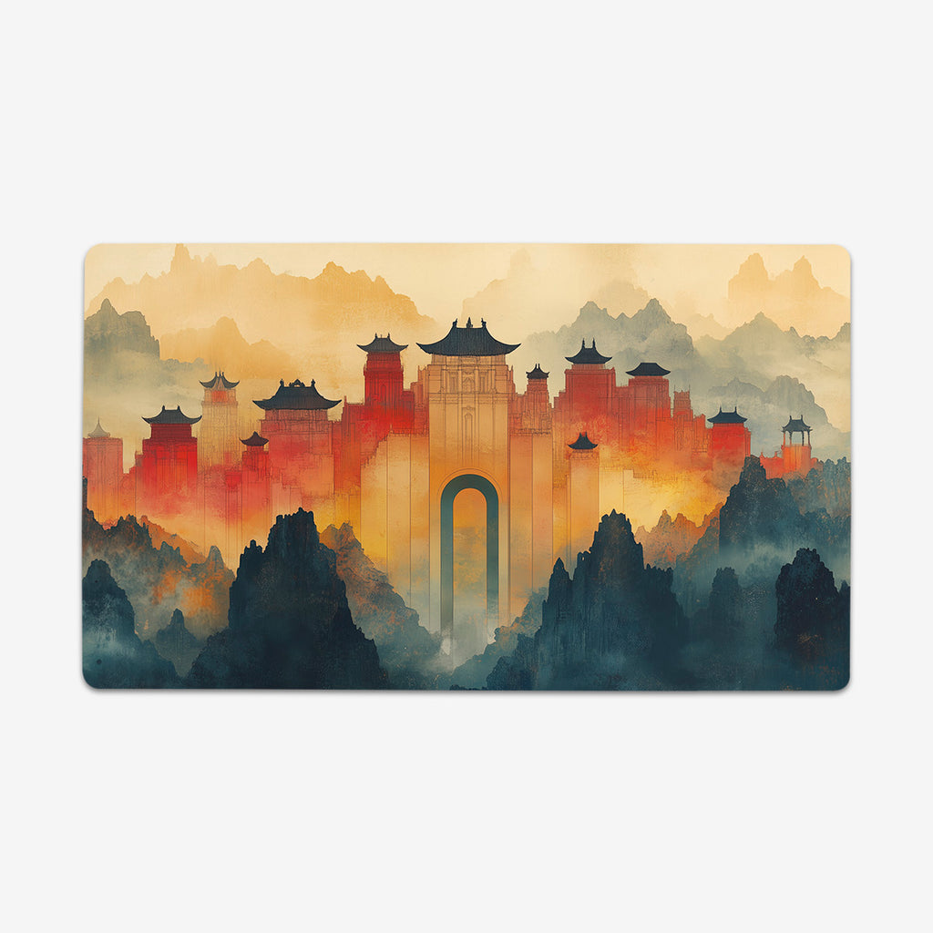 Japanese Hill Castle Playmat