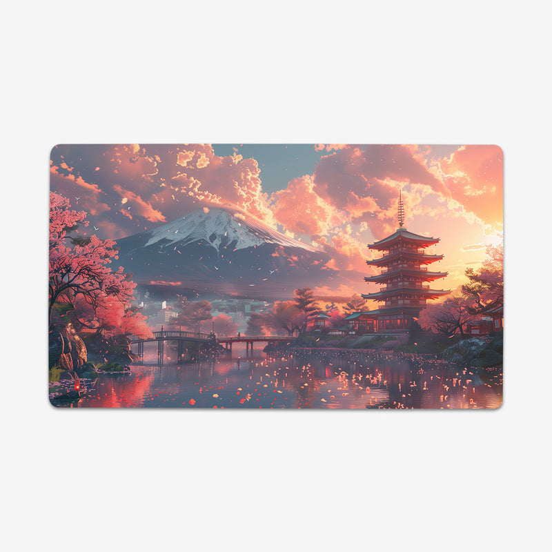 Peaceful Village Playmat – Inked Gaming