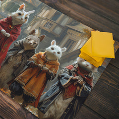 Rabbit Sages Playmat