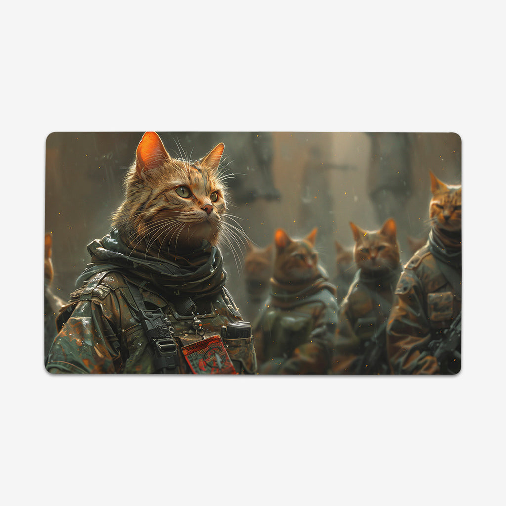 Sergeant Cat Playmat