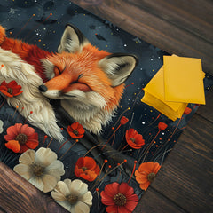 Sleepy Fox Playmat