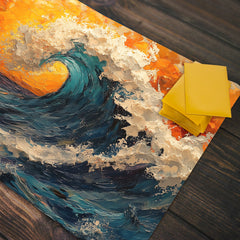 Wavy Sunset Playmat