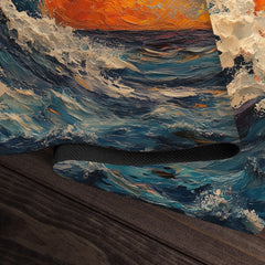 Wavy Sunset Playmat