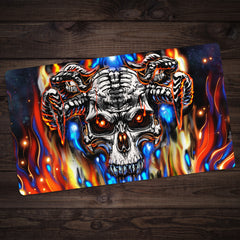 Demonic Skull Playmat