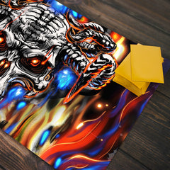 Demonic Skull Playmat