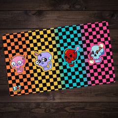 Checker Skullz Playmat