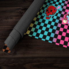 Checker Skullz Playmat