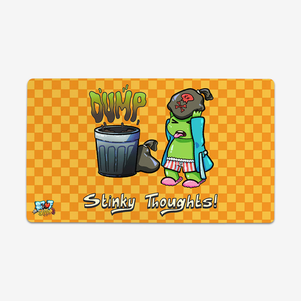 Dump Stinky Thoughts Playmat