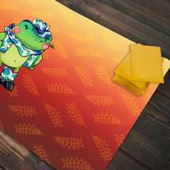 Frog Cowboy Playmat