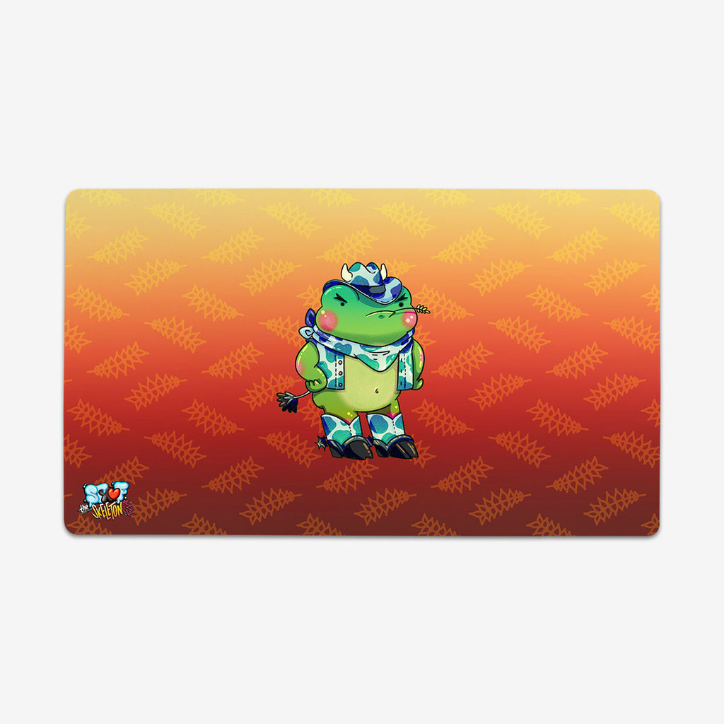 Frog Cowboy Playmat