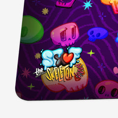 Neon Skulls Playmat