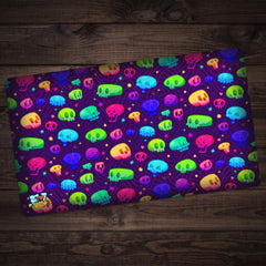 Neon Skulls Playmat