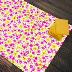 Pretty Purple Florals Playmat